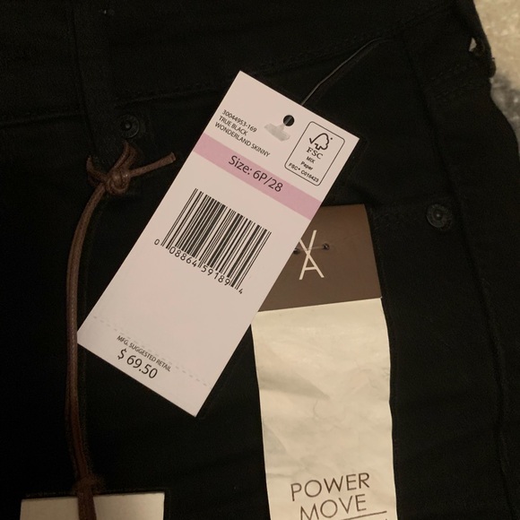 NWT vintage America skinny wonderland jeans Sz 6P - Picture 5 of 5